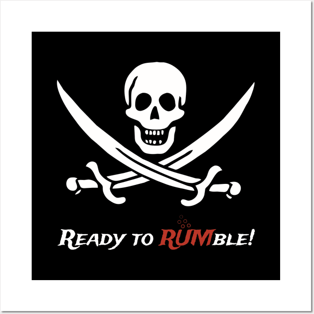 Pirate: Ready to rumble Wall Art by oceanys